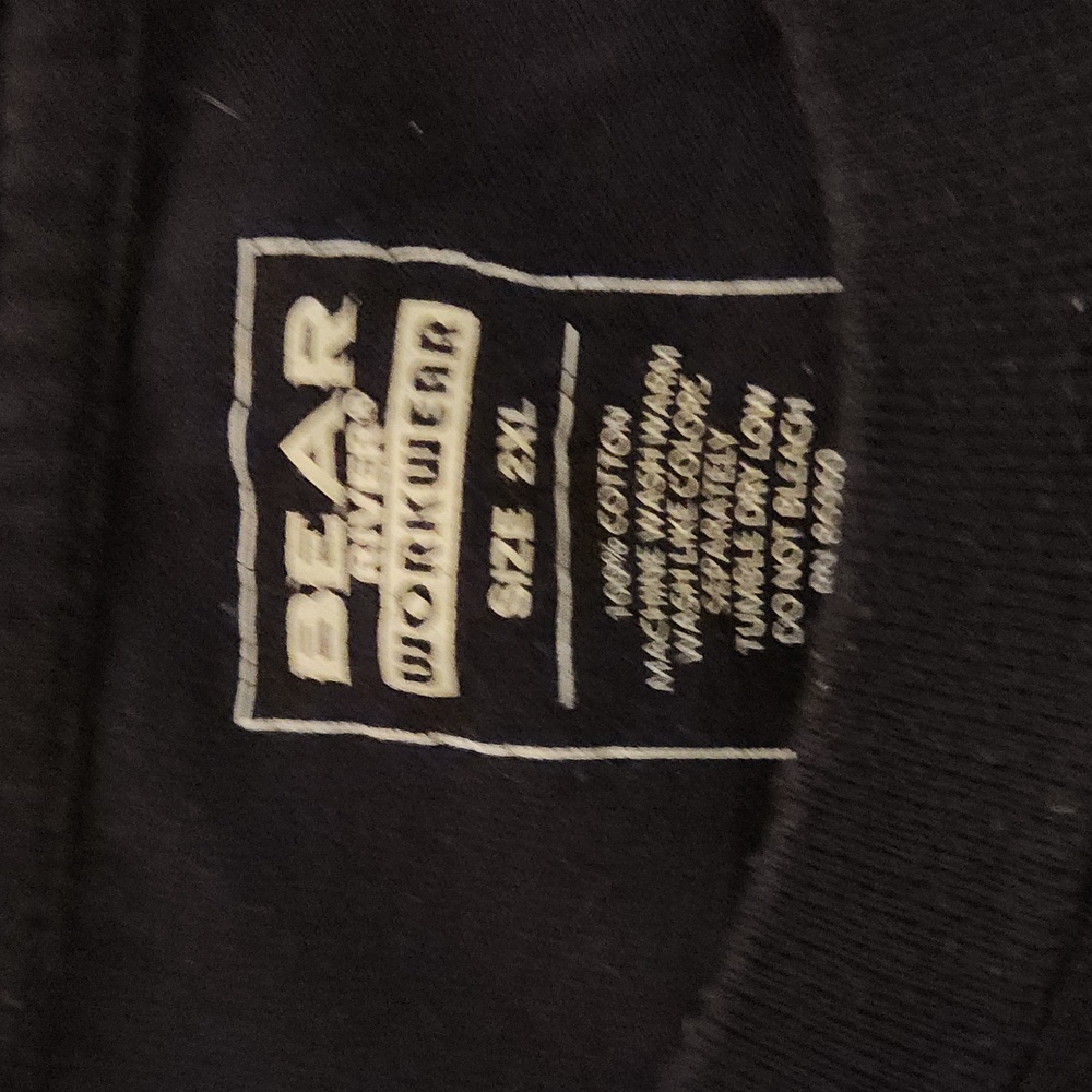 Bear Workwear 🐻 Dark Blue Tee - Picture 2 of 2